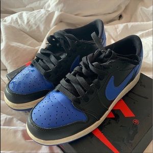 JORDAN 1 LOW ROYAL BLUE